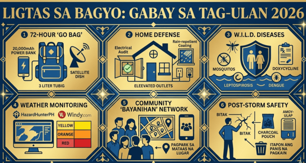 Ligtas sa Bagyo: Ang Pinaka-komprehensibong Gabay ng Pinoy para sa Tag-ulan 2026