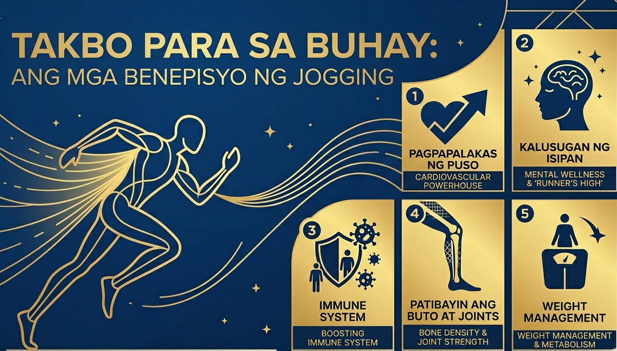 Takbo Para sa Buhay: Ang Higit na mga Benepisyo ng Jogging sa Iyong Katawan at Isipan