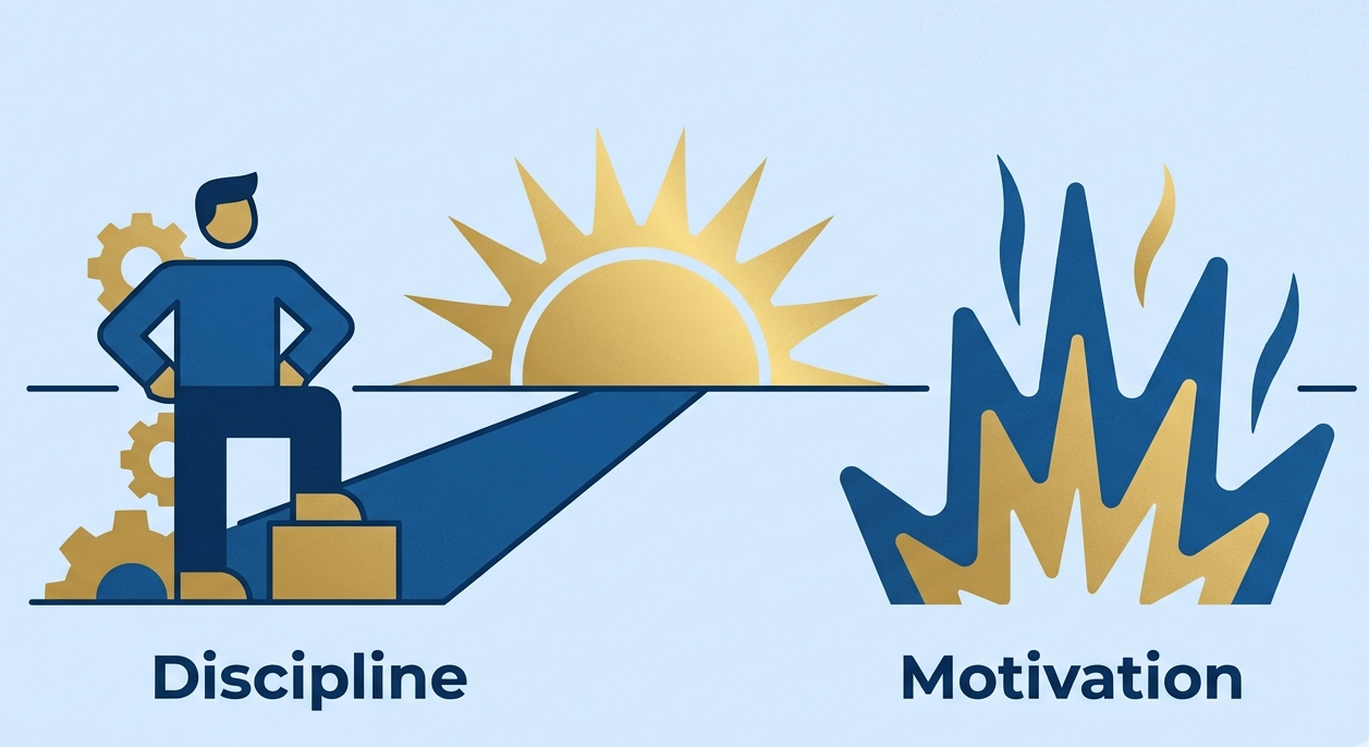 Why Discipline Is More Important Than Motivation: The Uncomfortable Truth About Success